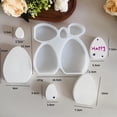 thumbnail image 1 of Blank Silicone Egg Mold - Food Grade, Non-Stick, for DIY Aromatherapy/Plaster Crafts, Easter Decor, Easy Release, Multi-Purpose, 1 of 4