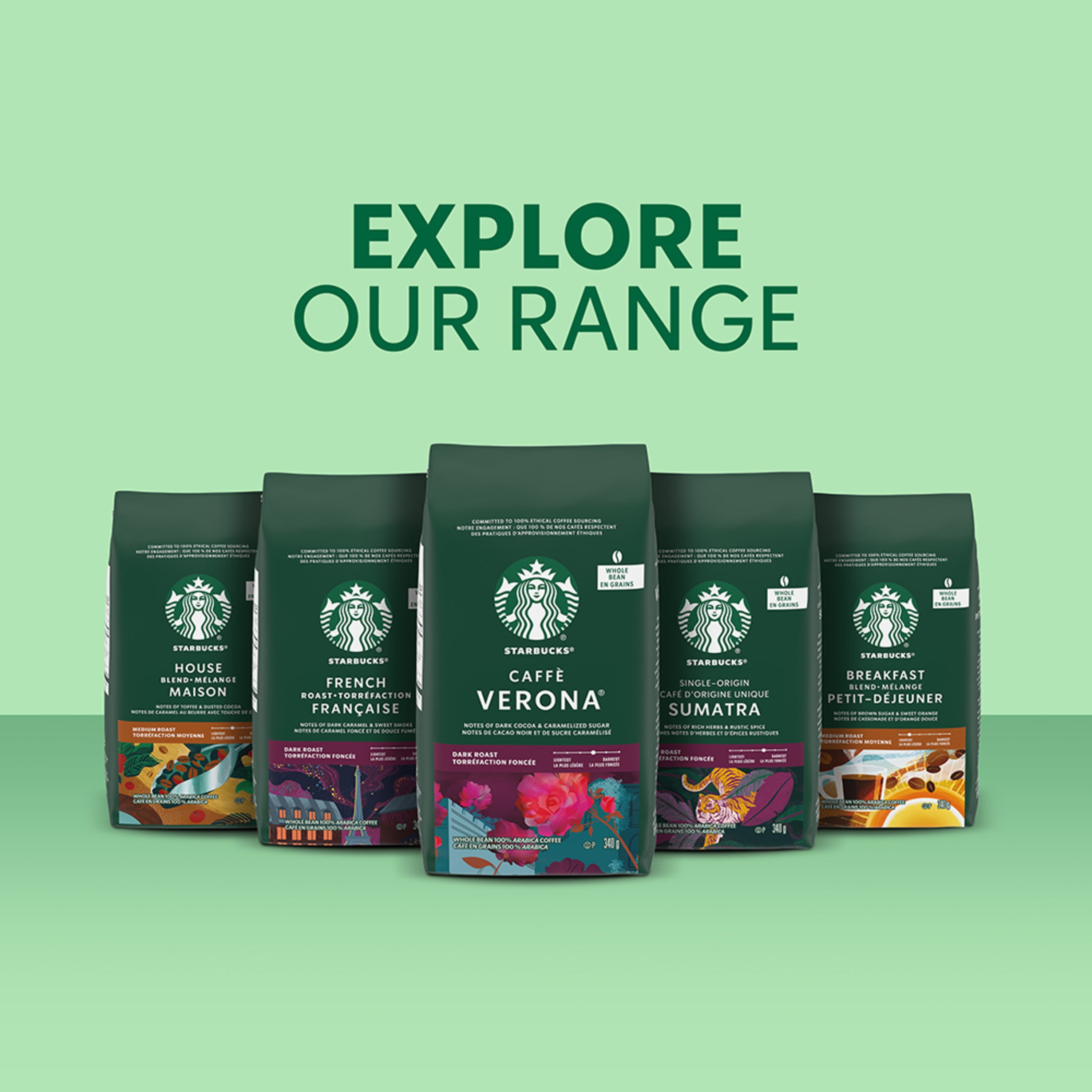 STARBUCKS Pike Place Roast Coffee Whole Bean