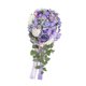 thumbnail image 4 of Boda Bouquet Bouquet Cascada Boda Flores artificiales hechas a mano Flores de caída para la fiesta de decoración del hogar Graduación, 4 of 9