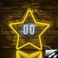 thumbnail image 1 of Star Neon Sign, Gaming Neon Sign for Game Room Decor, 1 of 6