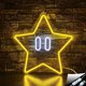 thumbnail image 1 of Lámpara de neón para regalos de jugador, estrella de juego regulable para decoración de dormitorio, cueva de hombre, lámina posterior de acrílico segura, habitación de niños, fiesta navideña,, 1 of 6