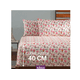 thumbnail image 2 of Juego De Sábanas Matrimonial Estampado Emily de Microfibra Suave Blancos Xtellar multicolor, 2 of 4
