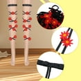 thumbnail image 6 of Milageto Leg Wraps Arm Wraps Cosplay Outfits Dancing Elegant Fashion Leg Garter Women Black, 6 of 8