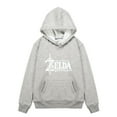 thumbnail image 4 of The Legend of Zelda Autumn Winter Youth Student Warm Round Neck Pullover Sweatshirt Fleece Lined Hooded Sweatshirt, 4 of 8