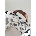 thumbnail image 4 of 1pc Grey Rabbit Pattern Fabric Desktop Storage Basket For Home Organization, 4 of 4