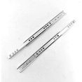 thumbnail image 4 of 1 Pair Metal Ball Bearing Drawer Rails for Furniture Drawer Depth 214mm, 4 of 5