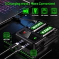 thumbnail image 6 of Fast Charging 2x 6200mWh Rechargeable Battery Packs with Charger for Xbox Controllers, Compatible with Xbox One/Series X|S, 6 of 7