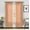 Orange, variant on Empire Home Fashion Sheer Elegance Solid Sheer Curtains, 54” x 84” (2 Panels)