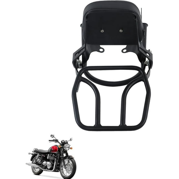 labwork Rack Backrest Sissy Bar with Luggage Rack Replacement for T100 2017-2024, T120 2016-2024