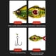 thumbnail image 3 of Toystoory Señuelo de pesca cebo biónico giratorio profesional ligero Artificial Crankbait impermeable cebos para peces lago río océanos Pescar tipo 5 83 mm (10 g), 3 of 6