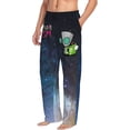 thumbnail image 2 of Invader Zim Gir Men's Pajama Pants With Pockets Lounge Fashion Cozy Daily Sleep Pants Sleepwear, 2 of 8