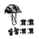 thumbnail image 3 of Casco de bicicleta para niños, protector de alta fiabilidad para patinaje, equipo de bicicleta de equilibrio para patineta, multideporte y equitación Negro, 3 of 8