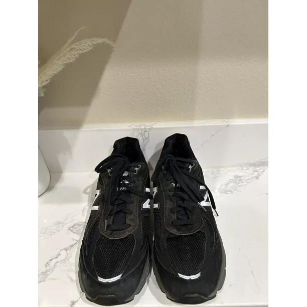 New Balance Men's 990 V4 Running Shoes Sneakers black Size 14 D nice Clean USA