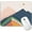 Abstract Landscape Mountains, variant on Abstract Sun Mouse Pad, Beige Orange Boho Mouse Pad, Premium-Textured & Waterproof Mouse Mat Design, Washable Lycra Cloth Mousepad, non-Slip Rubber Base Computer Mouse Pads for Wireless Mouse