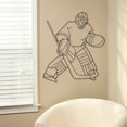 thumbnail image 4 of Hosley 2 Assorted 29.25 inch High, Ice Hockey Metal Wall Decors, 4 of 4