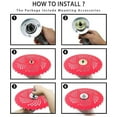 thumbnail image 4 of Circular Saw Blade for Weed Trimmers, 9" X 36 Teeth Carbide Tip Brush Blades with Adapter Kit, Steel Wire Grass Trimmer Head, Weed Wacker Blade for Most Brush Cutter,Trimmer,Weeder, 4 of 7