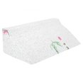 thumbnail image 1 of Side Wedge Pillow for Sleeping Bed Wedge Pillow Reducing Back Pain Washable R Shaped Flip Pillow for Bedridden Patients 50x25x15cm, 1 of 4