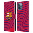 thumbnail image 1 of Head Case Designs Officially Licensed FC Barcelona Graphics Texture Leather Book Wallet Case Cover Compatible with Apple iPhone 12 Pro Max, 1 of 6