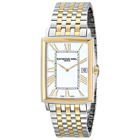 Raymond Weil Men's 5456-STP-00308 Tradition Analog Display Swiss Quartz Two Tone Watch