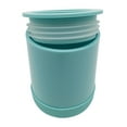 thumbnail image 6 of Your Zone Kids Plastic Teal Toothbrush Holder with Nonslip Bottom, 6 of 7