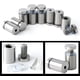 thumbnail image 4 of 8 tornillos publicitarios de acero inoxidable, separadores publicitarios de vidrio para placas y carteles, 19 mm de diámetro x 25 mm de largo, cepillado Sailing Electrónica, 4 of 4