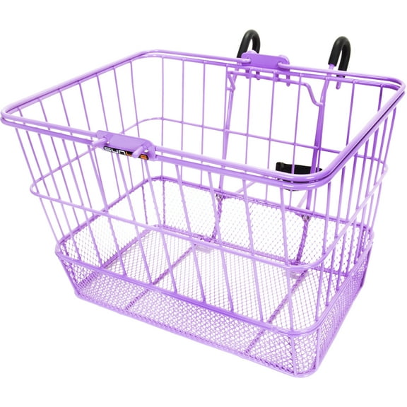 BASKET SunLite Front WIRE/MESH L/O Standard Purple w/BRACKET
