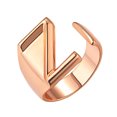 thumbnail image 1 of Anillo de moda para mujer, anillo de pareja, anillo de apertura de 26 letras, joyería Wmkox8yi  sjalhkljlk2583, 1 of 2