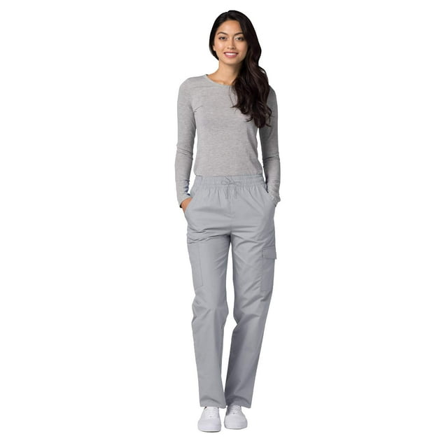 Adar Universal Scrubs For Women - Tapered Cargo Scrub Pants