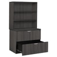 thumbnail image 4 of Regency Legacy Lateral File with Open Hutch- Ash Grey, 4 of 7