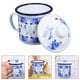 thumbnail image 2 of ColoMX Taza de té, taza de agua para el hogar, taza para beber, taza de té esmaltada, taza de café con tapa, 2 of 7
