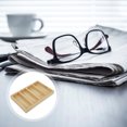 thumbnail image 2 of Sunglasses Storage Bamboo Tray Compartment Eyewear Storage Holder Desktop Glasses Display Plate, 2 of 8
