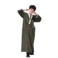 thumbnail image 1 of WEAIXIMIUNG T-Shirts Noirs Garçons Milieu Robes de Mode Pure Longs Pardessus Thobe Blouse Confortable, 1 of 9