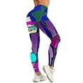 thumbnail image 6 of Invader Zim Yoga Pants Women High Waisted Tummy Control Non See-Through Elastic Running Workout Yoga Leggings Pants, 6 of 7