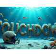 thumbnail image 4 of Underwater Themed Neon Touchdown Banner Party Decoration Backdrop Background Photo Booth Props Sports Events Celebrations Game Day Decorations, 4 of 4