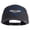 Charcoal, variant on US Air Force Pilot Embroidered Retro Cotton Blend Snapback Cap - White OSFM