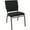 Black Fabric/Silver Vein Frame, variant on Emma + Oliver Charcoal Gray Multipurpose Church Chairs - 18.5 in. Wide