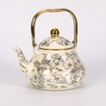thumbnail image 6 of nzhaoha Vintage Enamel Tea Kettle Stovetop Whistling Teapot Floral Porcelain Home Kitchen Decor Gift, 6 of 7