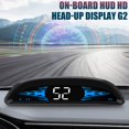 thumbnail image 1 of PENGXIANG G2 Car HUD with Overspeed/Fatigue Driving Warning Alarm and GPS Display Dirving Speed/Distance/Time/Direction/Satellite Car Head Up Display GPS Speedometer Car Digital for Vehic, 1 of 11