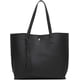 thumbnail image 1 of Bolso de hombro tipo tote de piel sintética suave para mujer, bolso de mano con borlas de gran capacidad, 1 of 7