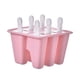 thumbnail image 1 of Molde De Silicona Para Hacer Paletas De Hielo Sunnimix 6 Celdas Rosa, 1 of 8