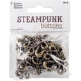 thumbnail image 3 of (2 pack) Blumenthal Lansing 5555ST-1812 Gold Octopu-Buttons Steampunk, 3 of 3