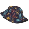 thumbnail image 2 of ZICANCN Trendy African Graffiti Bucket Hat, Unisex Print Double-Side-Wear Bucket Hat for Golf Fishing Beach Outdoor, 2 of 5