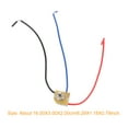 thumbnail image 2 of OULII 2pcs Floor Lamp Rewiring Kit Golden Round Metal for Home Use Adults Practical Design, 2 of 8