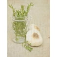 thumbnail image 3 of Orlov, Irena 12x14 Black Modern Framed Museum Art Print Titled - Herb Still Life II, 3 of 5