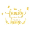 thumbnail image 1 of Living Room Wall Decorations for Home Family Home Combination Mirror Wall Sticker Family Decoration Home Decorations for Living Room Wall Decorations for Living Room, 1 of 5