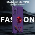 thumbnail image 3 of Threehao Funda para Samsung Galaxy S24 FE Case Uso Rudo, Ultra Delgado Flexible Silicona Púrpura Car, 3 of 6