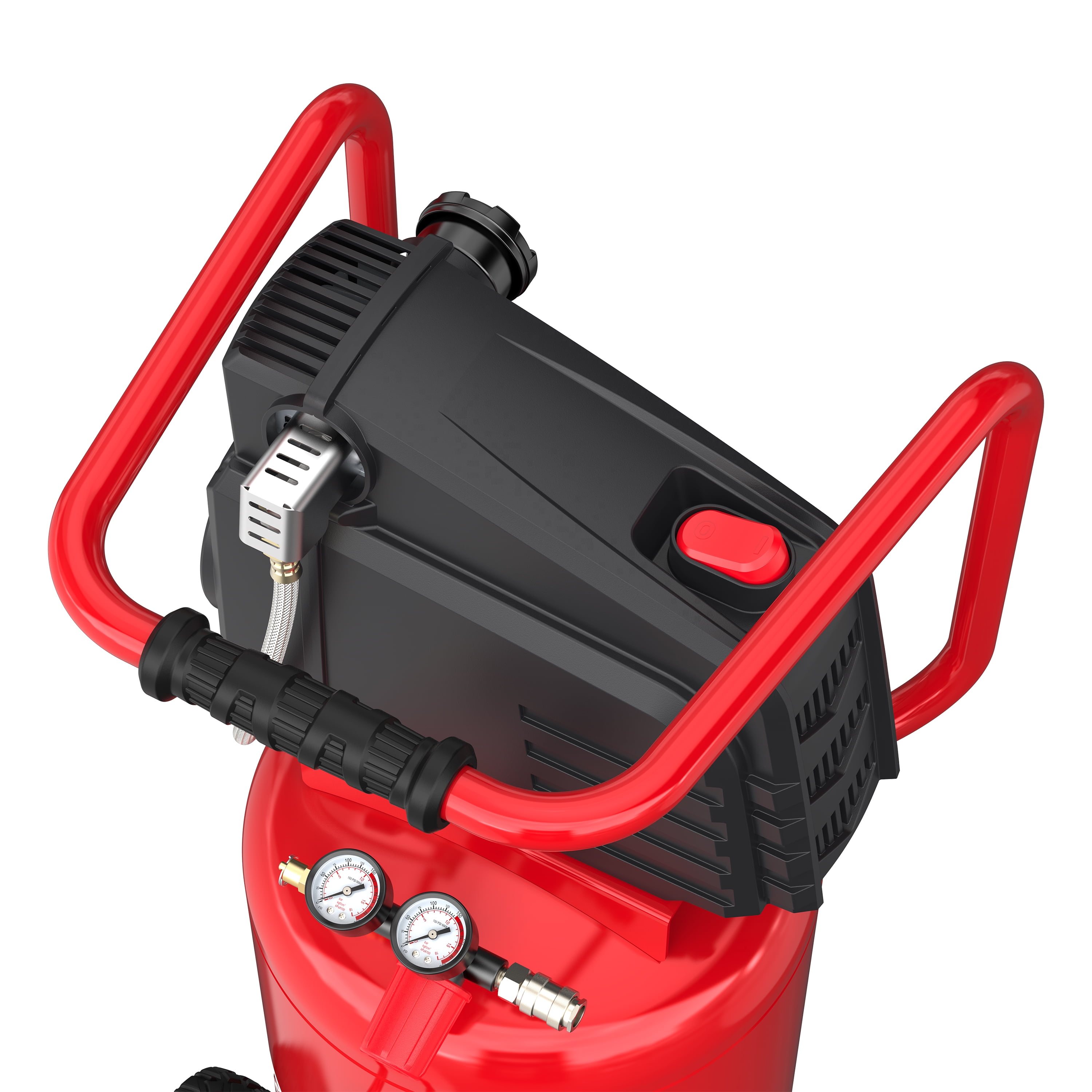 Ecomax 0331071 10 Gallon 1.5 HP 150 PSI Vertical Air Compressor – Portable Steel Tank Air Compressor for Garage & Workshop