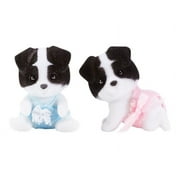 Calico Critters - Border Collie Twins