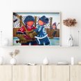 thumbnail image 4 of Cuadros Decorativos Diamond Painting 5D DIY Horror Hockey Sportman Full Round Drill Kit (V1300) Tmvgtek embutido en tela, 4 of 9