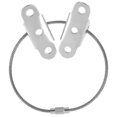 thumbnail image 2 of Anclajes Para Muebles (Paquete De 12) Correas Antipuntas Para Muebles, Correas De Metal Resistentes A Terremotos De Tensión De 400 Libras, Anclaje De Pared Para Muebles Para Protección De Mascotas Pa Muyoka Hogar, 2 of 7